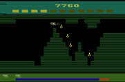 Super Cobra for Atari 2600 - Lookout, don't crash!