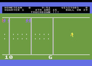 RealSports Football for Atari 5200 - Touchdown!