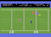 RealSports Football for Atari 5200 - I've been tackled!