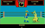 Sierra Championship Boxing for IBM PC/Compatibles - Round 2 with silly boxers.