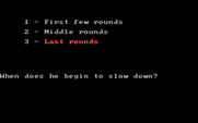 Sierra Championship Boxing for IBM PC/Compatibles - There are a number of different ways to customize a boxer.