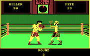 Sierra Championship Boxing for IBM PC/Compatibles - The game changes colors each round.