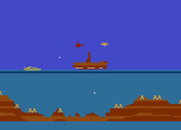 James Bond 007 for Atari 5200 - Helicopters attack from this point on...