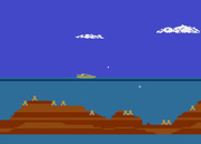 James Bond 007 for Atari 5200 - Level two start.