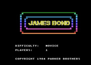 James Bond 007 for Atari 5200 - Title screen.