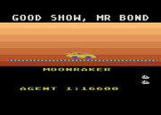 James Bond 007 for Atari 5200 - Ready to start level three, Moonraker?