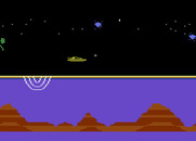 James Bond 007 for Atari 5200 - Jump over attacks and obstacles...