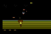 James Bond 007 for Atari 2600 - You'll need to jump over craters and dodge attacks.