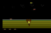 James Bond 007 for Atari 2600 - Game start.