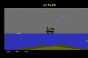James Bond 007 for Atari 2600 - There's my destination, the off shore oil rig!