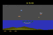 James Bond 007 for Atari 2600 - In the water now, jumping over attacks.