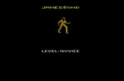 James Bond 007 for Atari 2600 - Title screen.