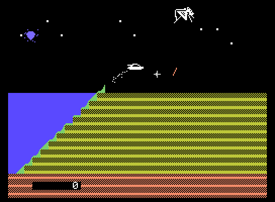 James Bond 007 ColecoVision Screenshot: Game start.