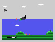 James Bond 007 for Sega SG-1000 - I missed the target, so the level repeats until I hit it...