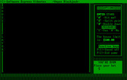 Tahoe Blackjack for IBM PC/Compatibles - Game start; Place your bet...