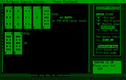 Tahoe Blackjack for IBM PC/Compatibles - Computer busts, I win!