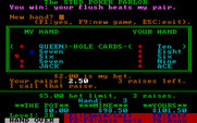 Stud Poker Parlor, The for IBM PC/Compatibles - I won this time!