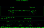 Stud Poker Parlor, The for IBM PC/Compatibles - Place your bet...