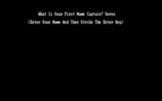Sub Attack for IBM PC/Compatibles - What is your name, captain?