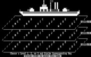 Sub Attack for IBM PC/Compatibles - Game start.