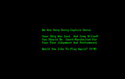 Sub Attack for IBM PC/Compatibles - Game over.