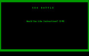 Sub Attack for IBM PC/Compatibles - Would you like instructions?