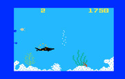 Shark! Shark! for Intellivision - The shark got me!