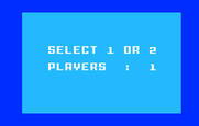 Shark! Shark! for Intellivision - Select one or two players...