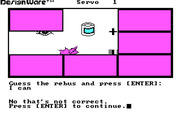 Spellagraph for IBM PC/Compatibles - Part of the rebus is revealed...but what is it?