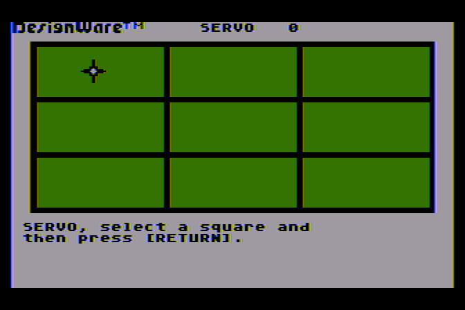 Spellagraph Atari 8-bit Screenshot: Game start.