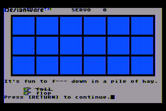 Spellagraph Atari 8-bit Screenshot: Oops, I guess wrong...