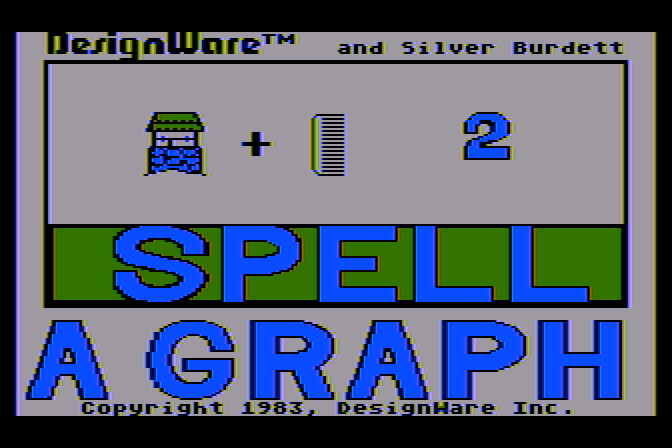 Spellagraph Atari 8-bit Screenshot: Title screen 2.