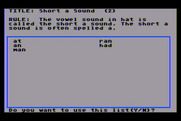Spellagraph for Atari 8-bit - About this word list...