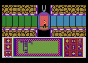 Impossible Mission for Atari 7800 - In the hallway...head to the left or right?