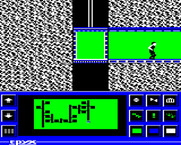 Impossible Mission for BBC Micro - The map is slowly revealed as you explore.