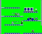 Impossible Mission for BBC Micro - Don't get zapped by robots!