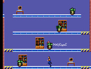 Impossible Mission for Sega Master System - Hmm, a few book cases to check out...