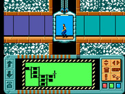 Impossible Mission for Sega Master System - The map is slowly revealed as you explore.