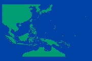 Silent Service for Atari 8-bit - The map screen.