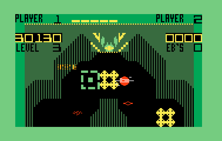 Vectron Intellivision Screenshot: Level 3 start.