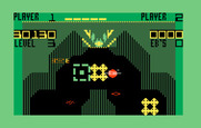 Vectron for Intellivision - Level 3 start.
