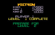 Vectron for Intellivision - Prepare for level 2...