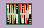 ABPA Backgammon for Intellivision - Game start.