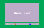 Snafu for Intellivision - Game over.
