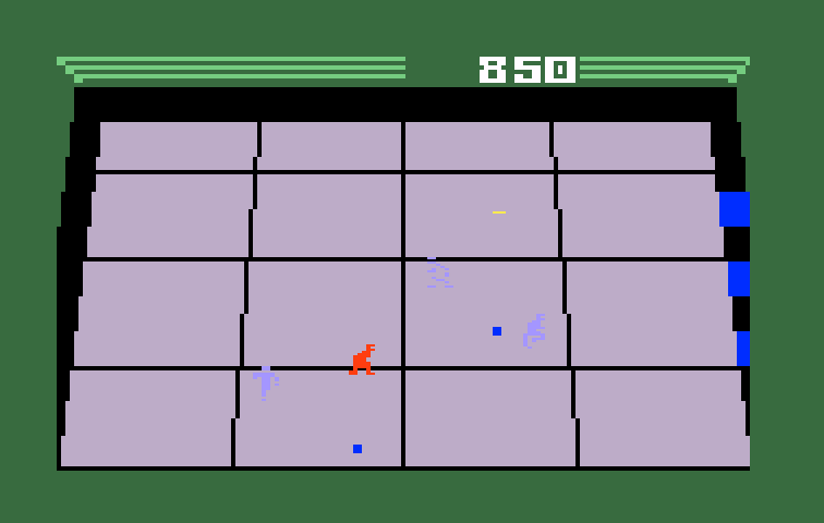TRON: Deadly Discs Intellivision Screenshot: With the recognizer gone, more opponents appear...