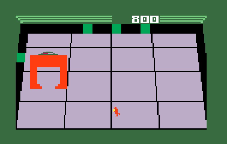 TRON: Deadly Discs Intellivision Screenshot: A recognizer appears!