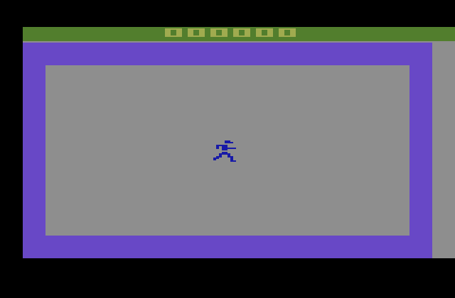 TRON: Deadly Discs Atari 2600 Screenshot: Starting screen.