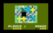 Happy Trails for Intellivision - The mazes have different shapes and sizes as the game progresses.