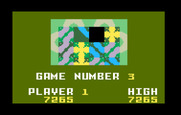 Happy Trails for Intellivision - Game over.