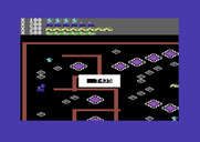 Lunar Outpost for Commodore 64 - Attack wave complete!